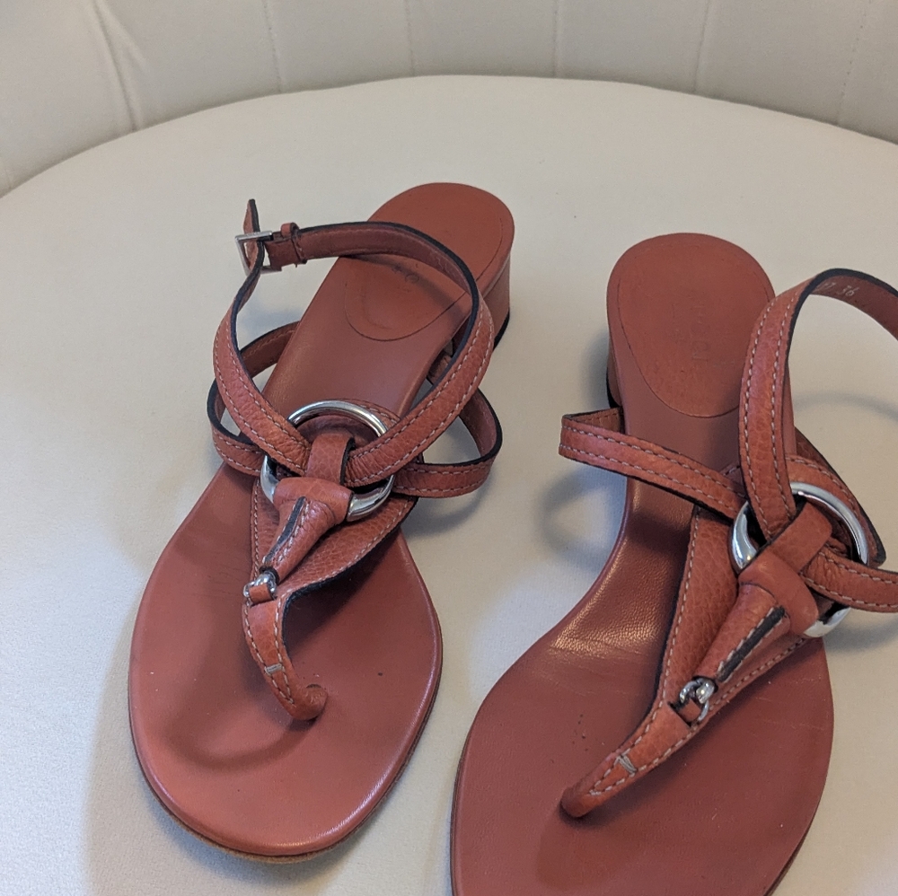 Gucci Sandals Sz 36 - Picture 3 of 5
